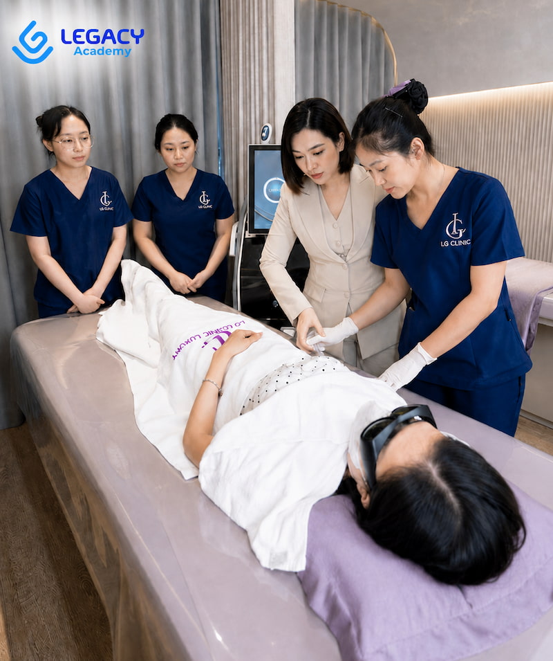 So sánh khóa học spa online và học spa tại trung tâm