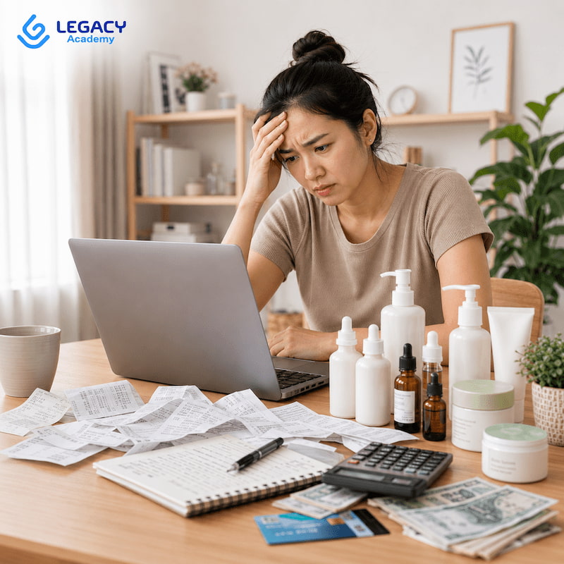 Nhược điểm khóa học spa online