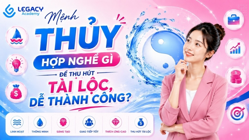 Mệnh Thủy hợp nghề gì