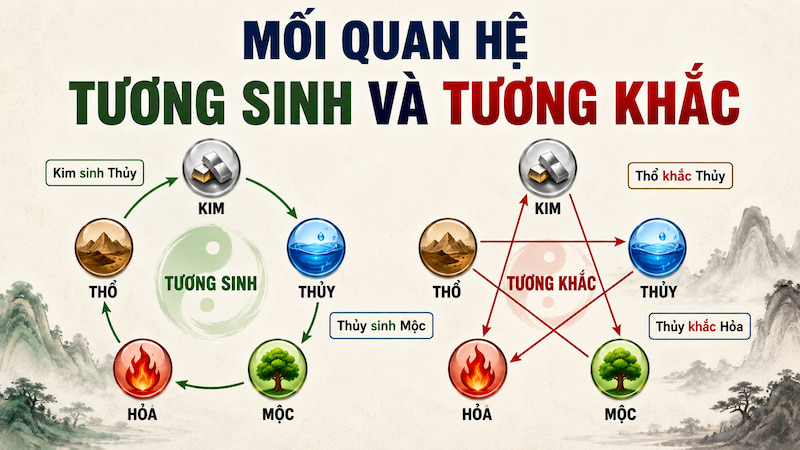 Mệnh Thủy hợp nghề gì tương sinh tương khắc