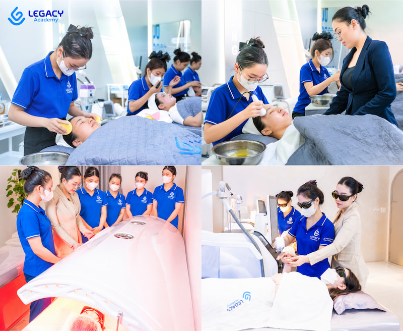 học nghề spa ở đâu tốt nhất tphcm Legacy Academy